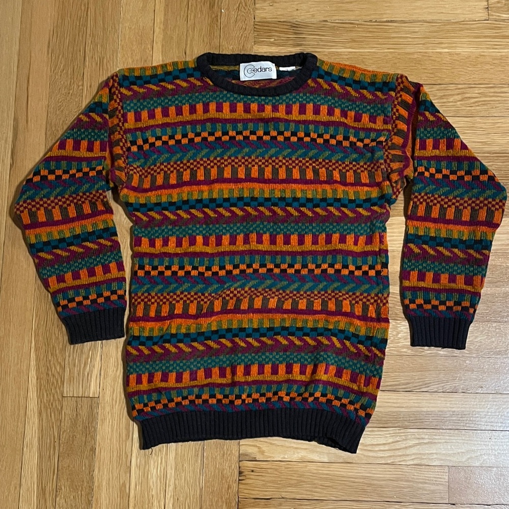 Colorful Patterned Sweater